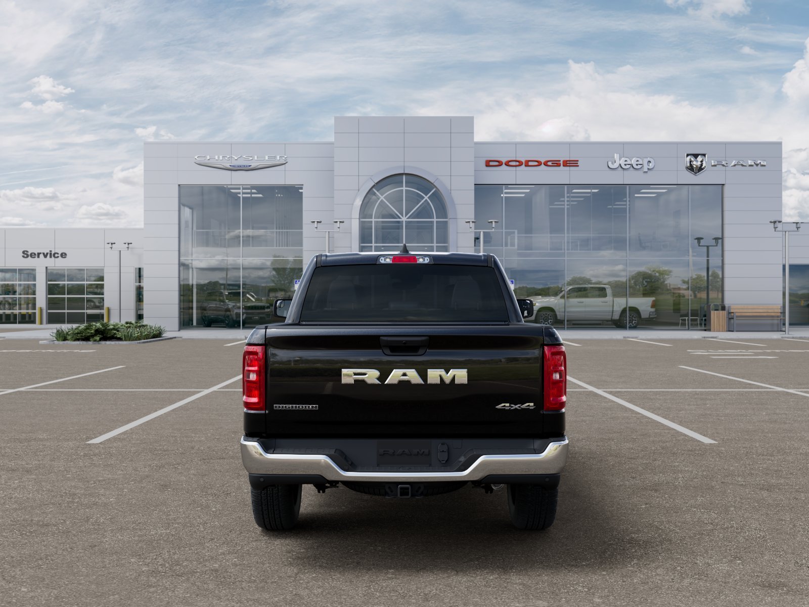 New 2026 Diamond Black Crystal Pearlcoat RAM Big Horn/Lone Star image 7