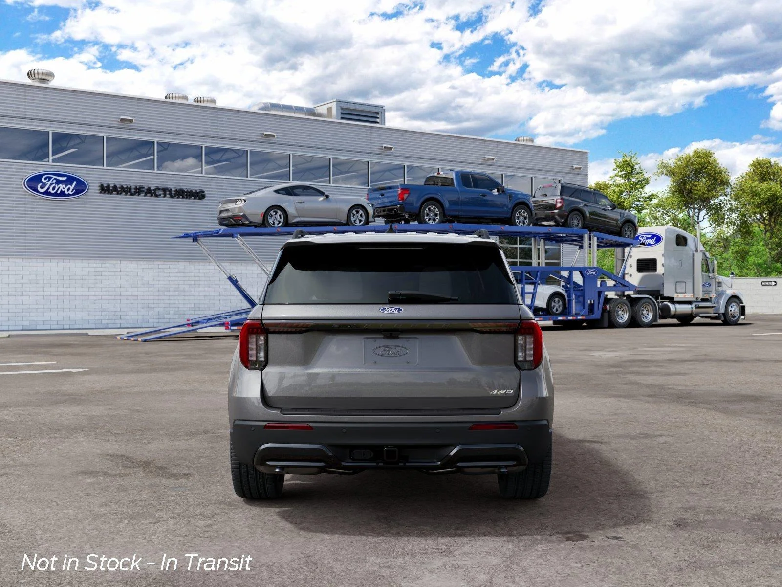 New 2027 Carbonized Gray Metallic Ford ST-Line image 5