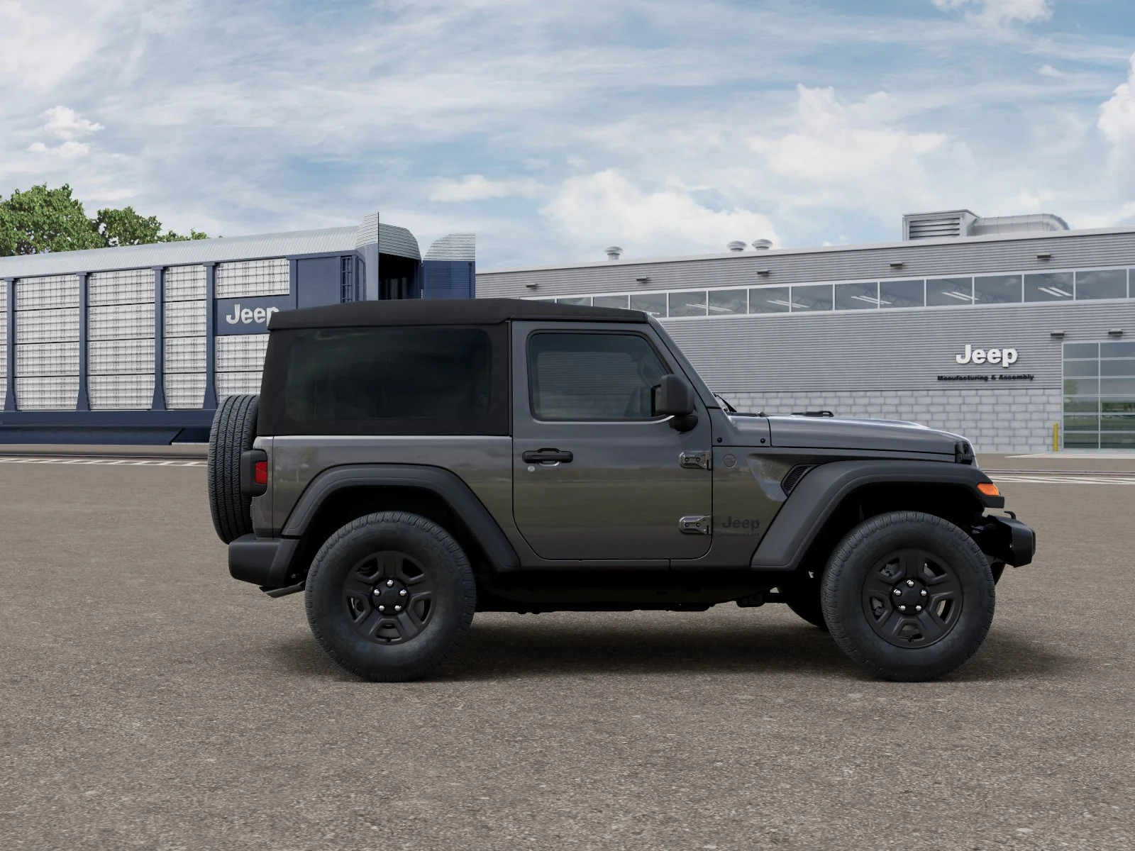 New 2027 Granite Crystal Metallic Clearcoat Jeep Sport image 21