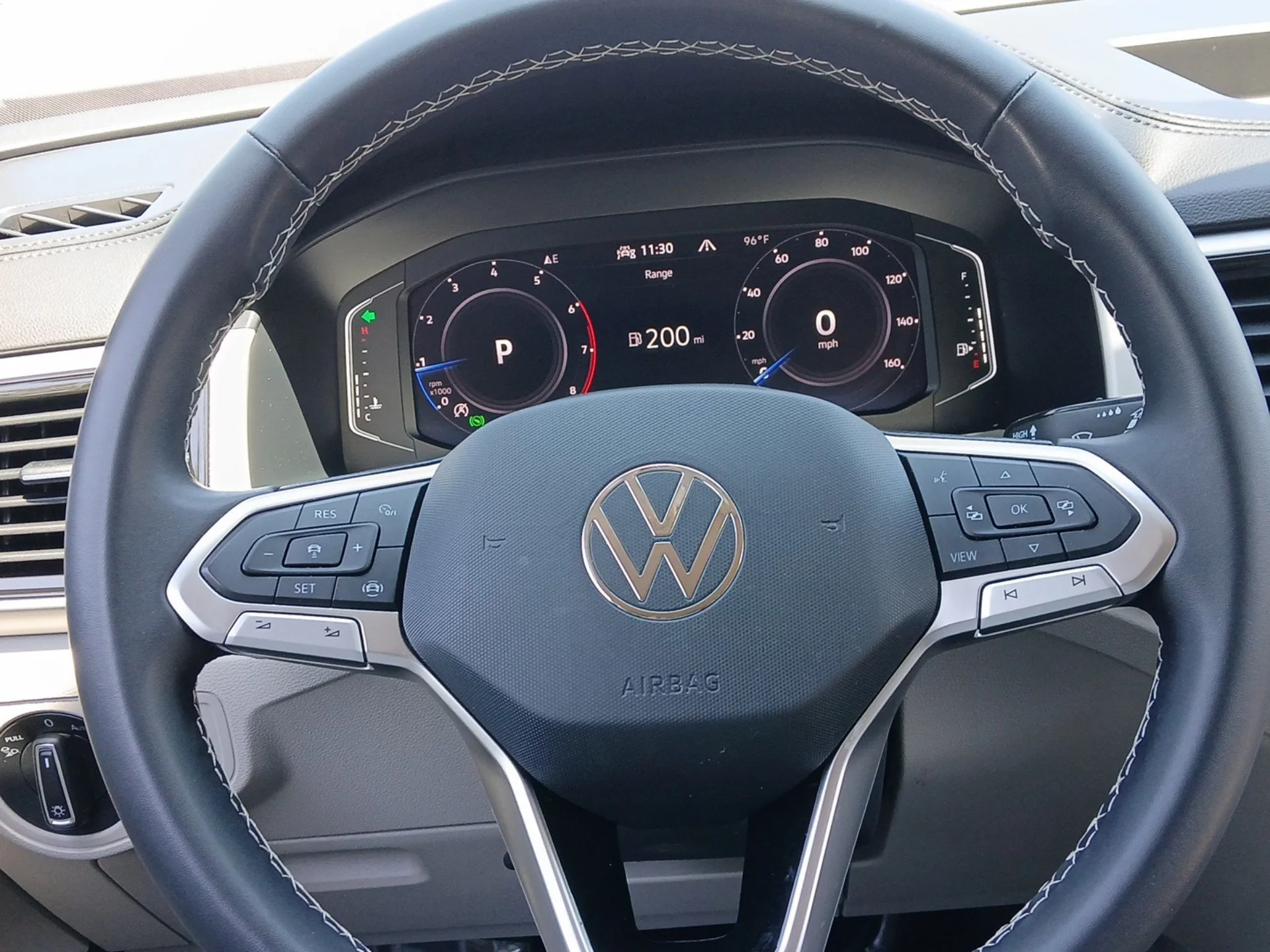 Certified Used 2023 Deep Black Volkswagen 3.6L V6 SE w/Technology image 10