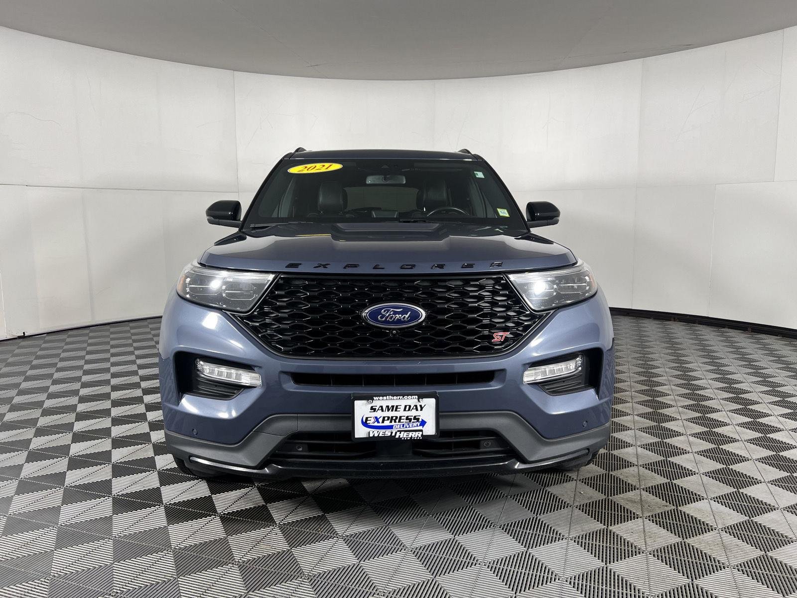 Used 2021 Blue Metallic Ford ST image 15