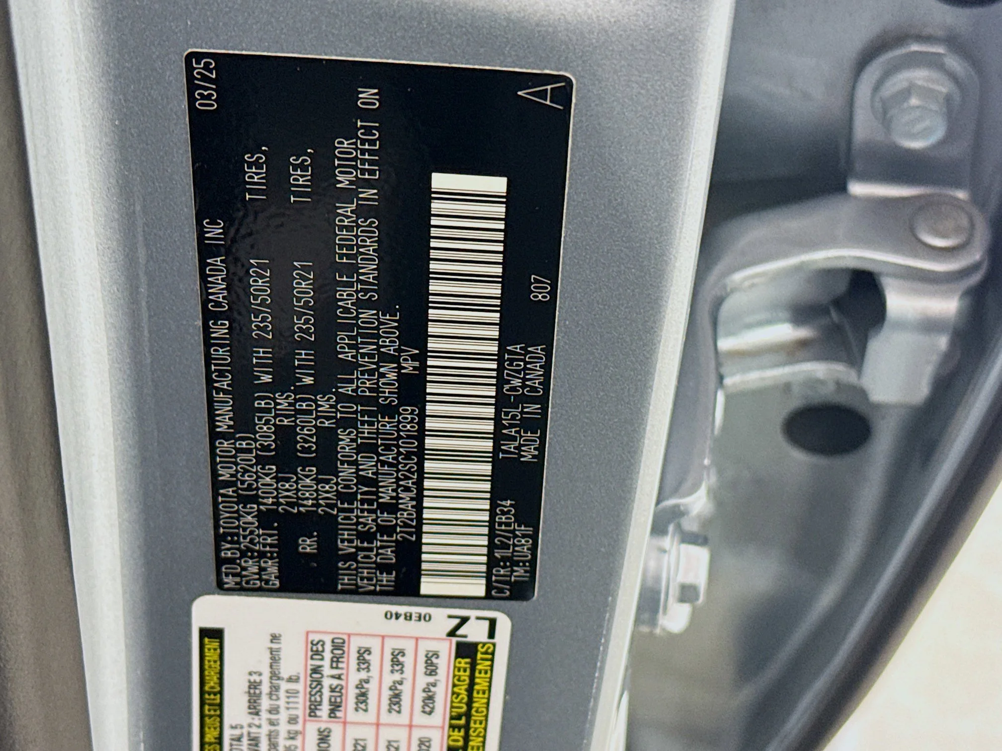 Certified Used 2025 IRIDIUM Lexus 350 F SPORT Handling image 30