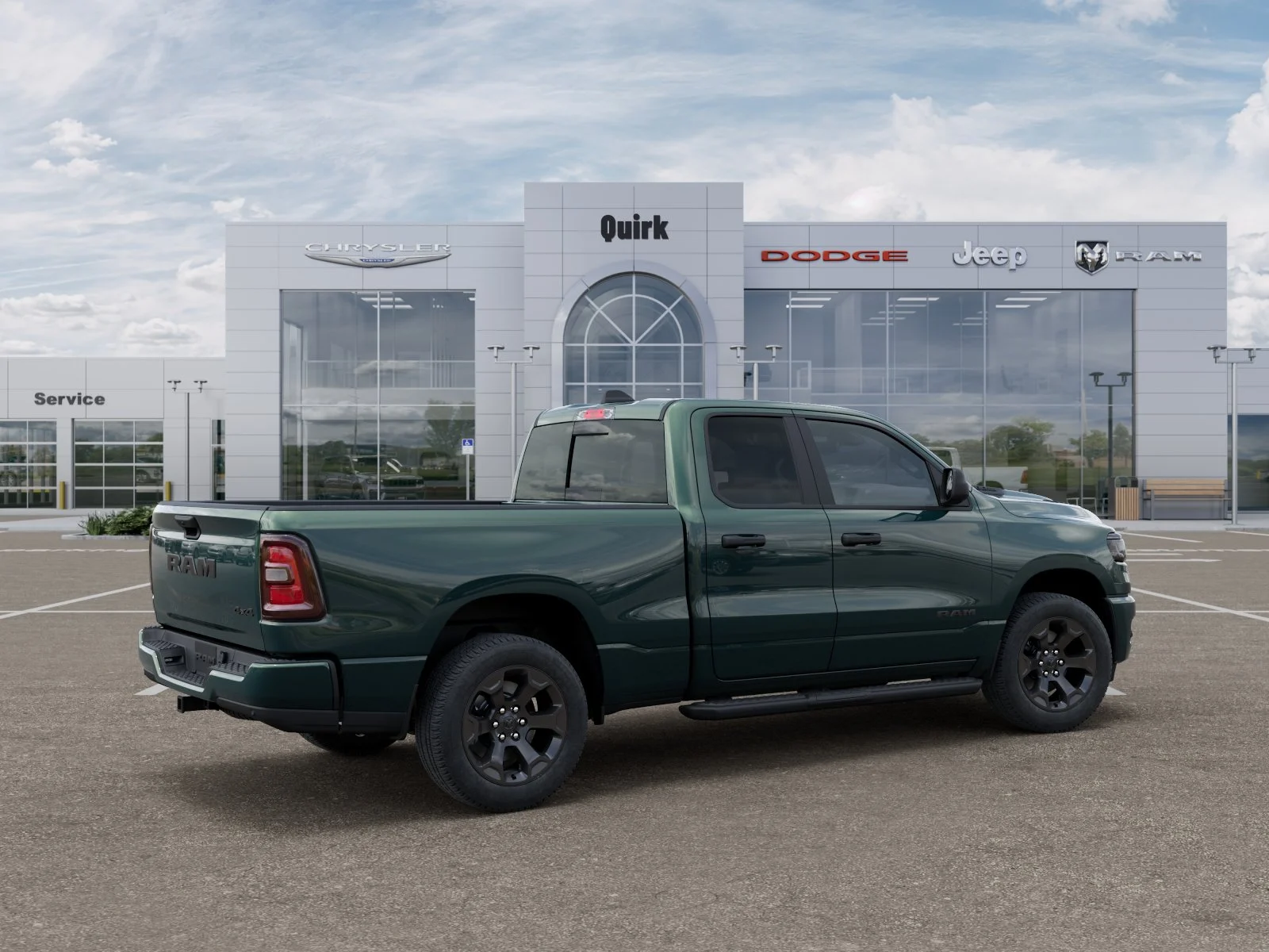 New 2026 Serrano-Green Metallic Exterior Paint RAM Express image 30