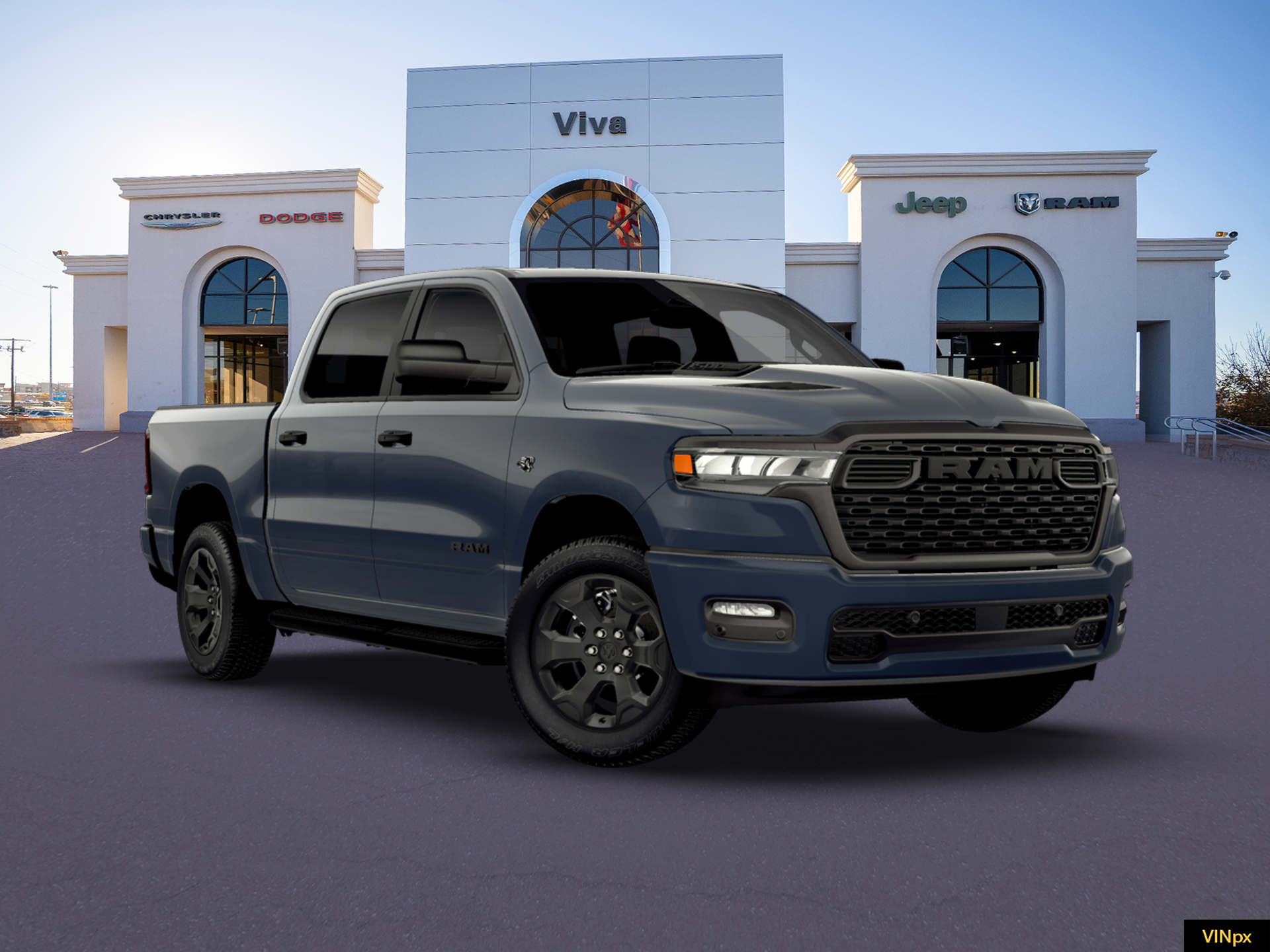 New 2026 Forged Blue Metallic Exterior Paint RAM Express image 23