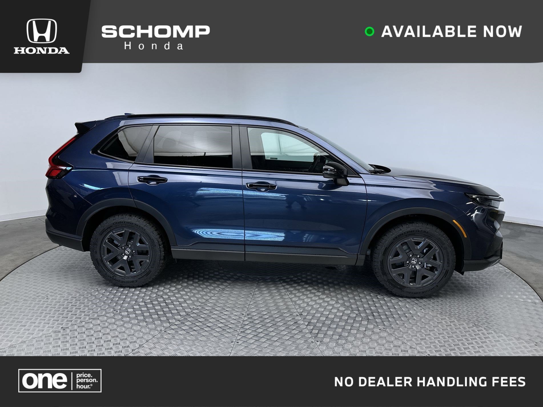 New 2026 Canyon River Blue Metallic Honda TrailSport image 1