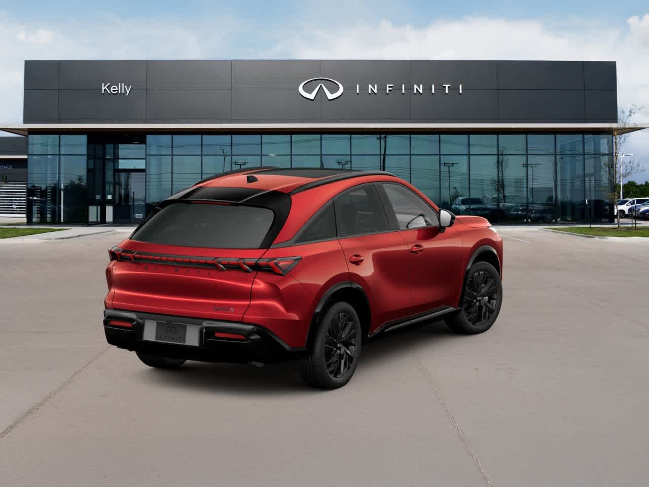 New 2027 Sunfire Red Pearl Metallic INFINITI Sport AWD image 5