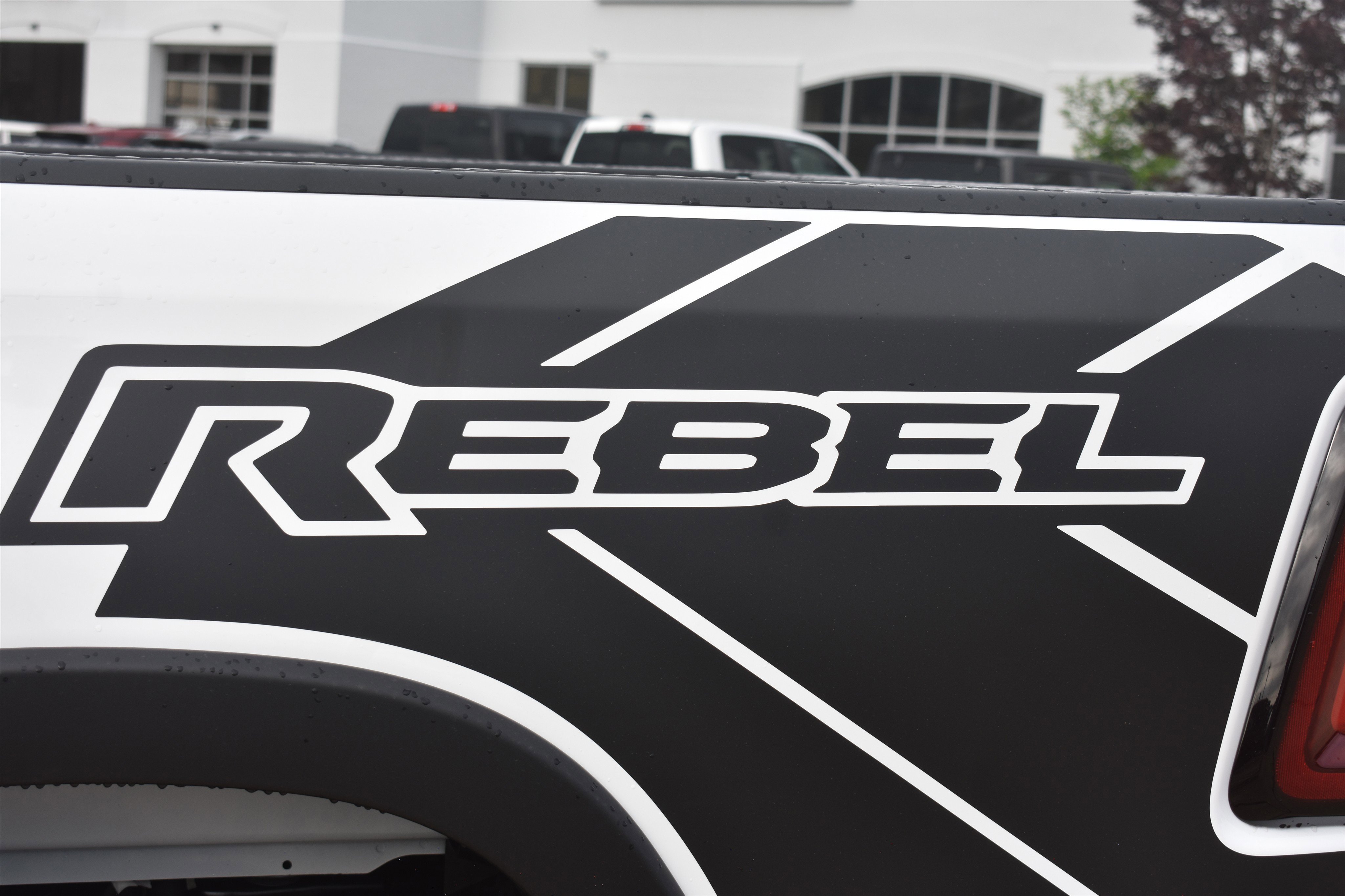 New 2026 Bright White Clear-Coat Exterior Paint RAM Rebel image 12