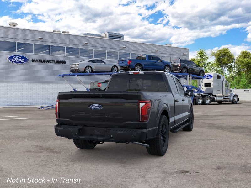 New 2026 Agate Black Metallic Ford Lariat image 8