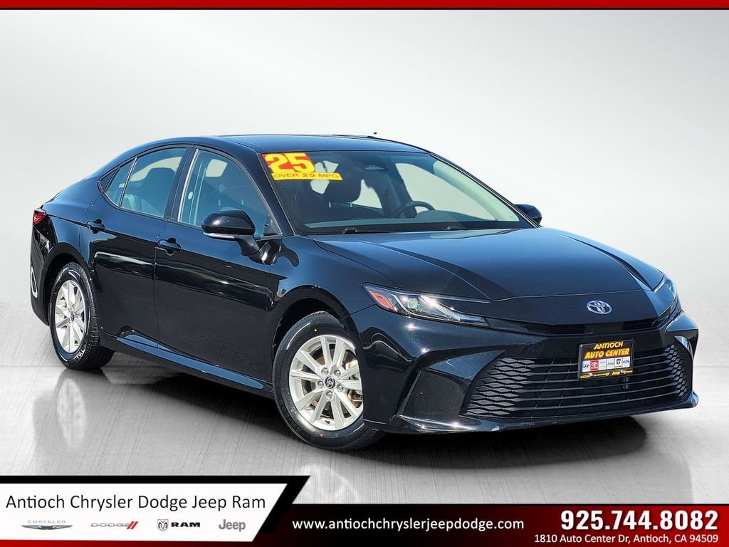Used 2025 Black Toyota LE image 1