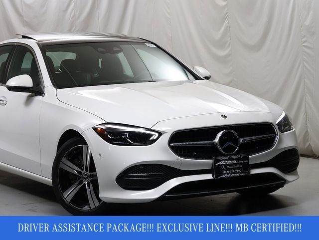 Certified Used 2023 Polar White Mercedes-Benz C 300 image 2
