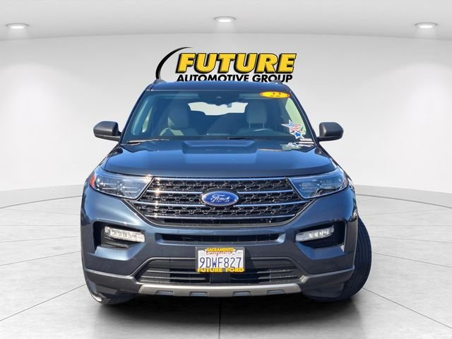 Used 2022 Blue Ford XLT image 2