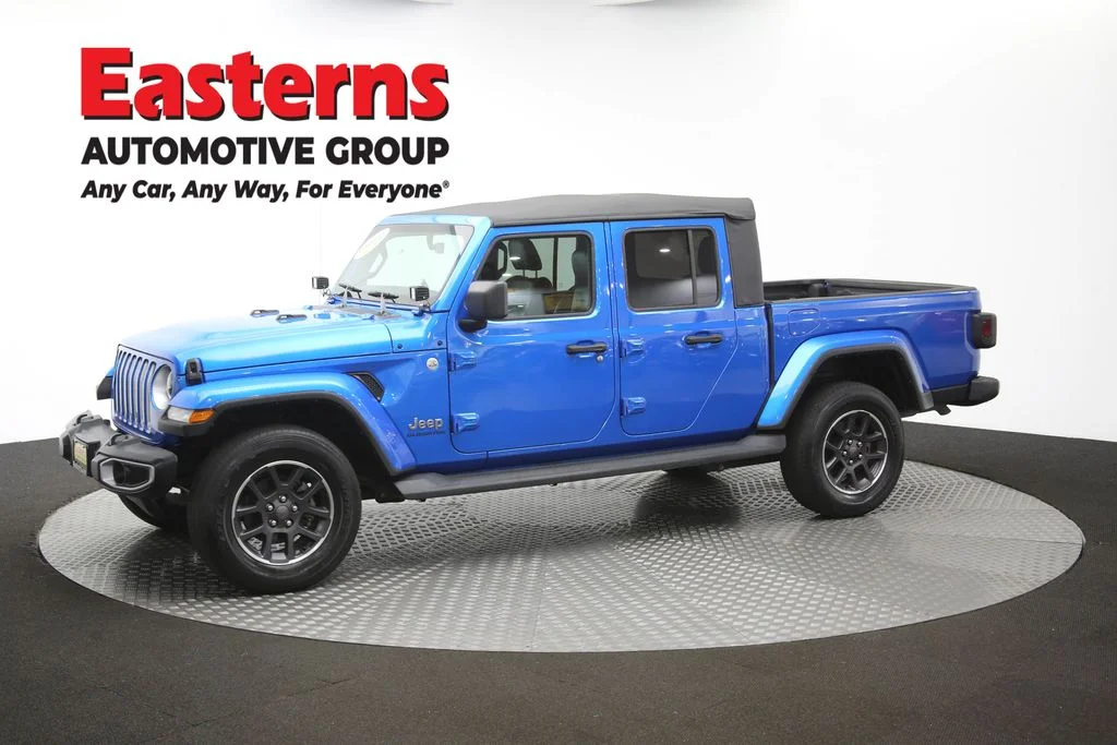 Used 2021 Blue Jeep Overland image 37