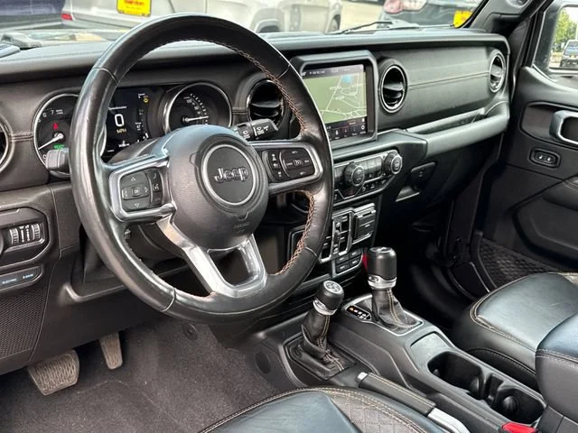 Used 2021 Granite Crystal Metallic Clearcoat Jeep Unlimited Sahara High Altitude 4xe image 16