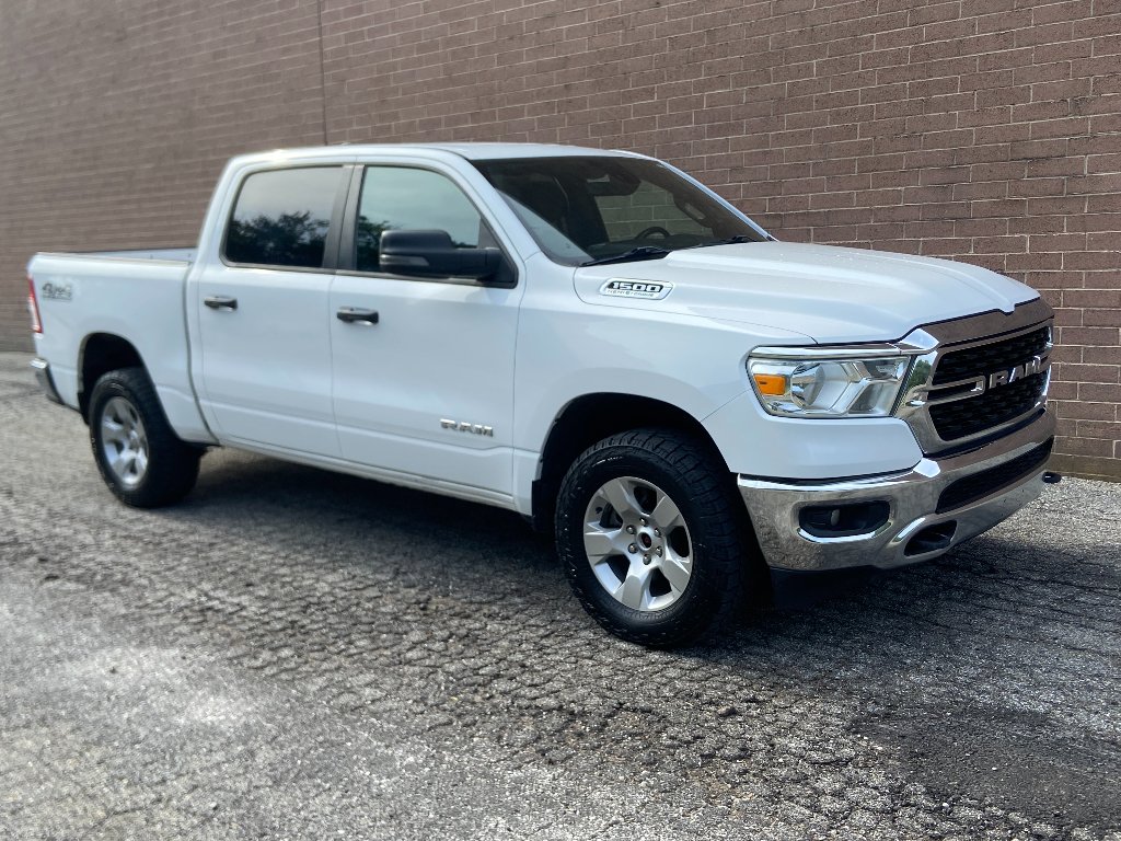 Used 2023 Bright White Clearcoat Ram Big Horn image 5