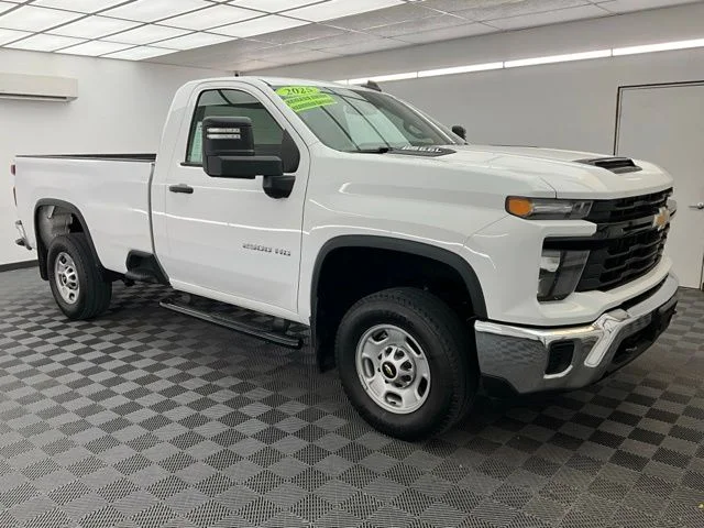Used 2025 White Chevrolet Work Truck image 3