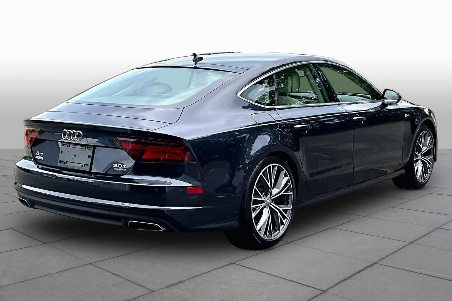 Used 2018 Moonlight Blue Metallic Audi Premium Plus image 13