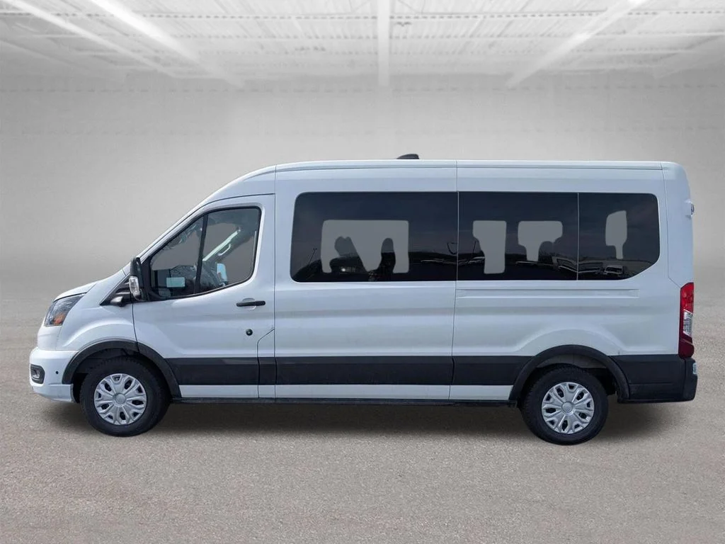 New 2026 Oxford White Ford Passenger Van XLT image 8