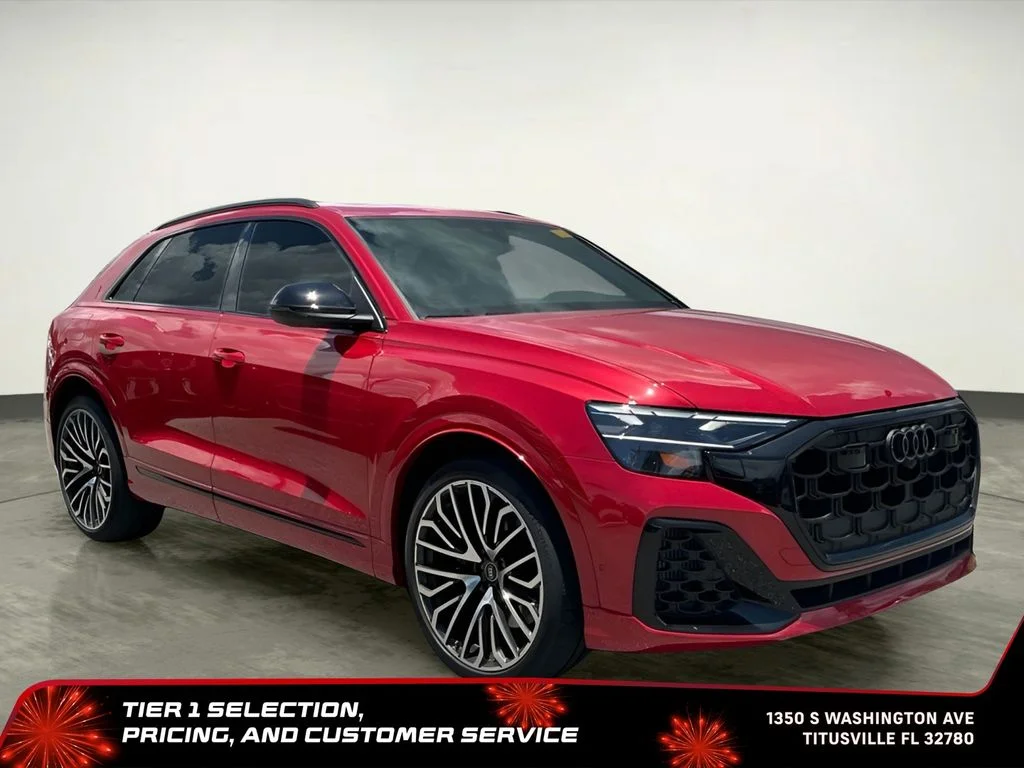 Used 2025 Red Audi 4.0T Premium Plus image 12