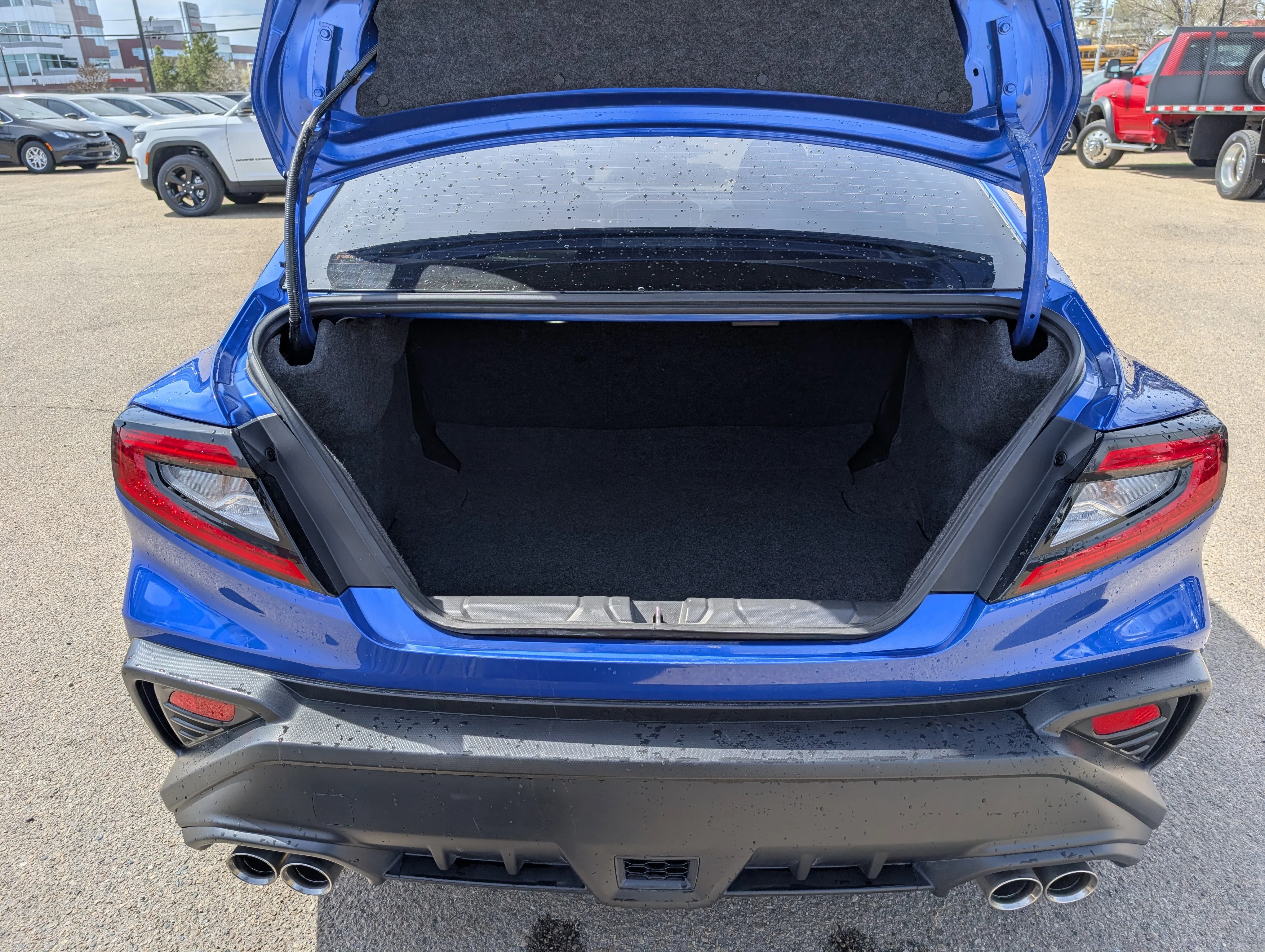 Used 2023 WR Blue Pearl Subaru Sport-tech image 6