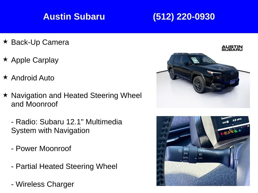 New 2026 Black Subaru Premium image 9