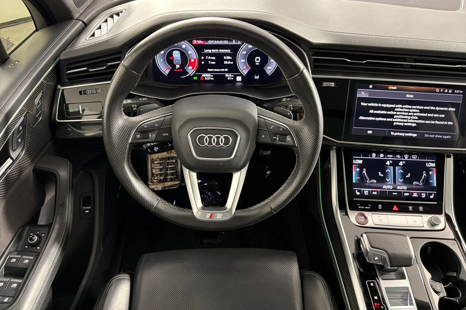 Used 2022 Mythos Black Metallic Audi Prestige 4.0 TFSI quattro image 13