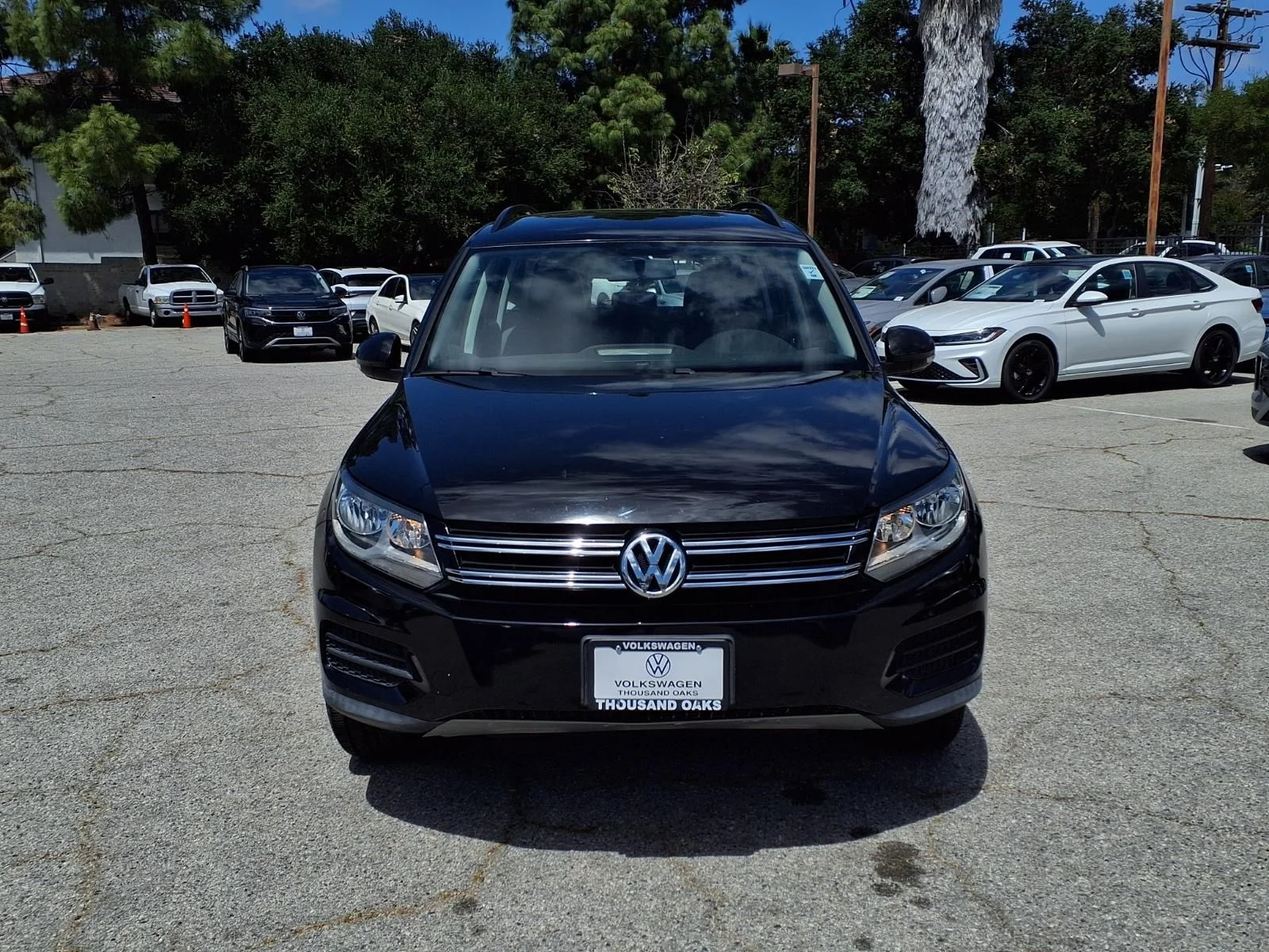 Used 2017 Volkswagen Tiguan S with VIN WVGAV7AX1HK053974 for sale in Westlake Village, CA