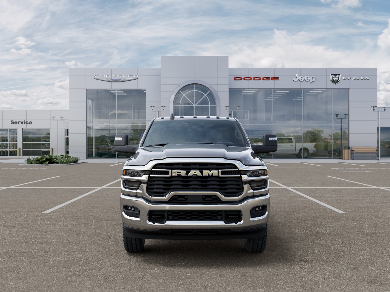 New 2026 Granite Crystal Metallic Clear-Coat Exterior Paint RAM Tradesman image 35