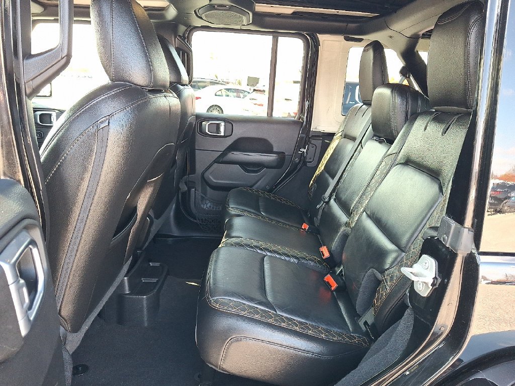 Used 2020 Black Jeep Unlimited Sahara High Altitude image 11