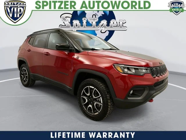 New 2026 Red Hot Pearl-Coat Exterior Paint Jeep Trailhawk image 1