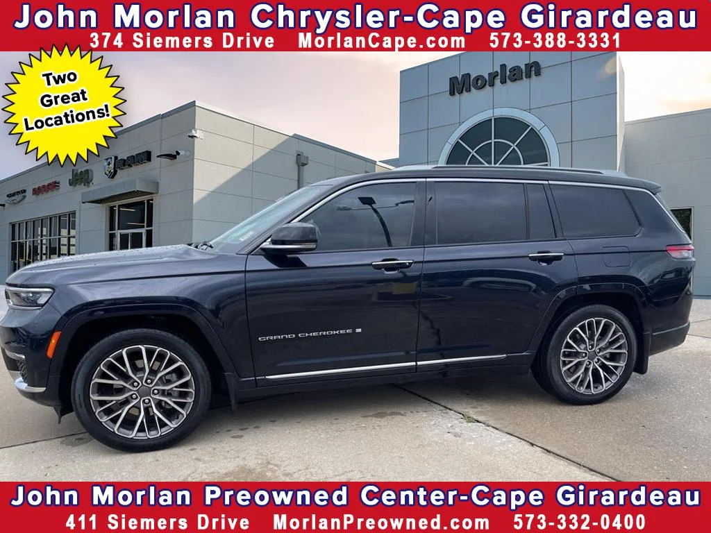 Used 2023 Midnight Sky (pcq) Jeep Summit Reserve image 1