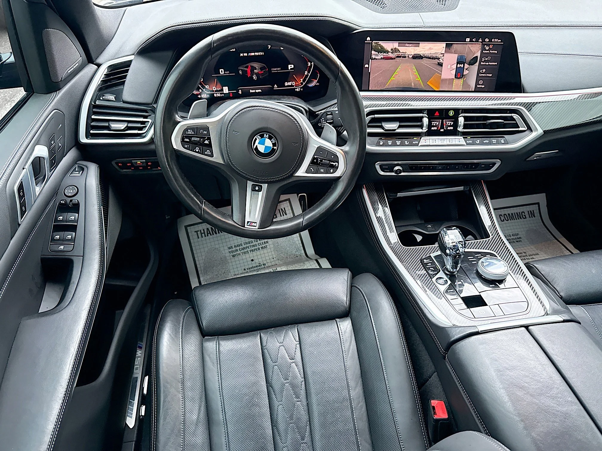 Used 2021 Carbon Black Metallic BMW M50i image 18