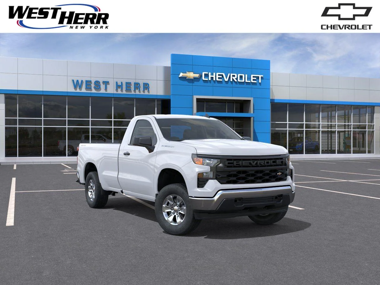New 2025 Summit White Chevrolet WT image 1