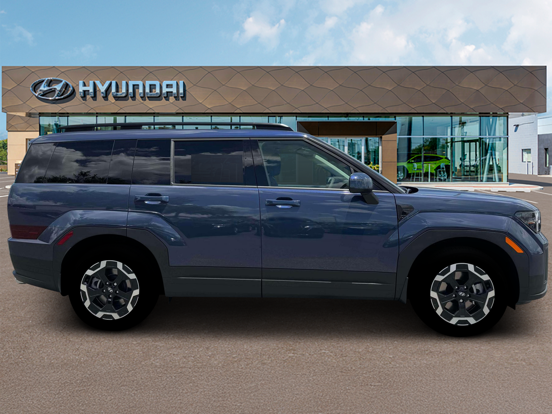 New 2026 Atlantis Blue Hyundai SEL FWD image 9