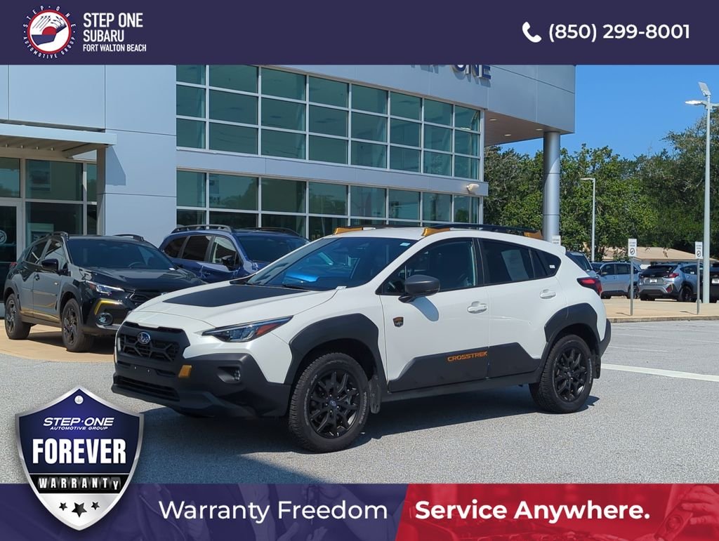 Used 2024 White Subaru Wilderness image 2