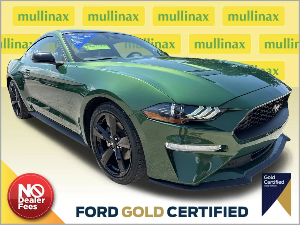 Certified Used 2023 Green Ford EcoBoost Premium image 1