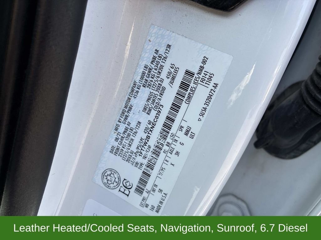 Used 2022 White Ford Lariat image 23