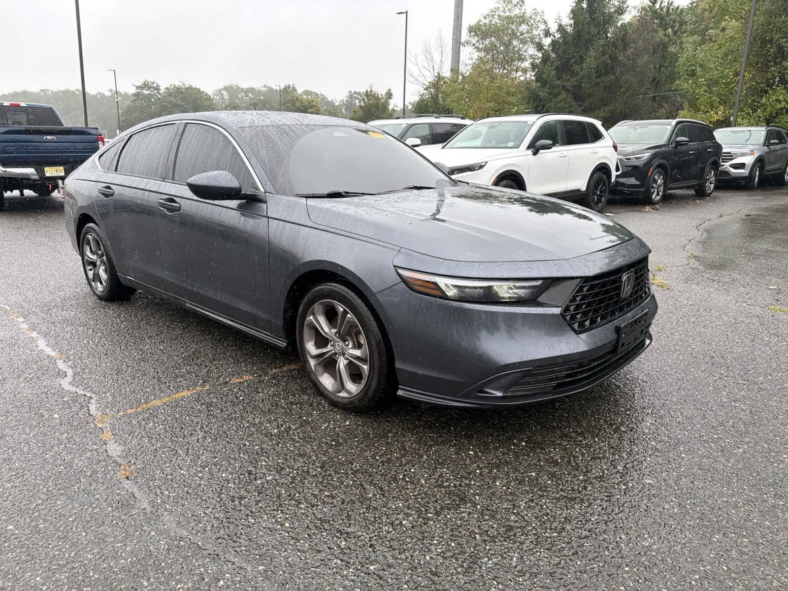 Certified Used 2024 Meteorite Gray Metallic Honda EX image 7