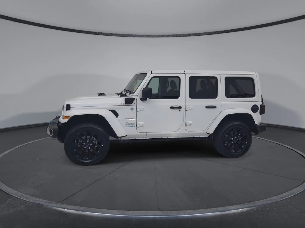 Certified Used 2024 White Jeep Sahara 4xe image 8