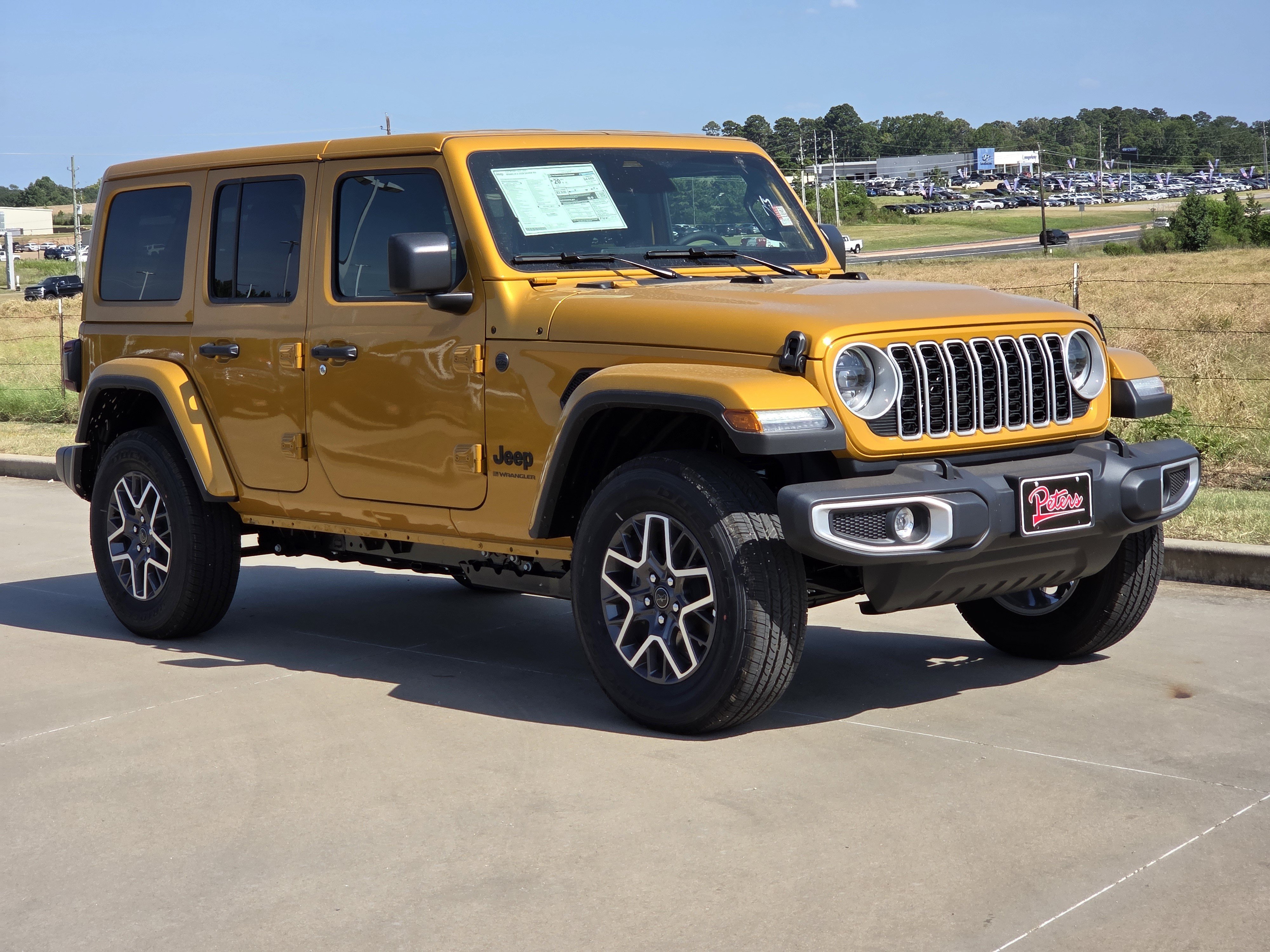 New 2026 Goldilocks Jeep Sahara image 1