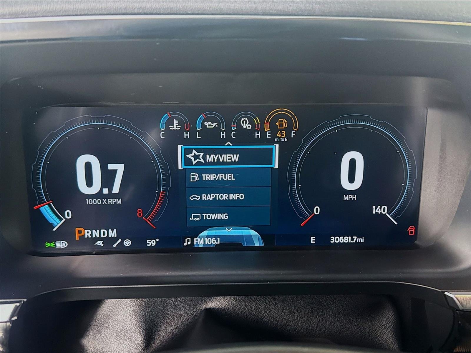 Used 2023 Azure Gray Metallic Tri-Coat Ford Raptor R image 14