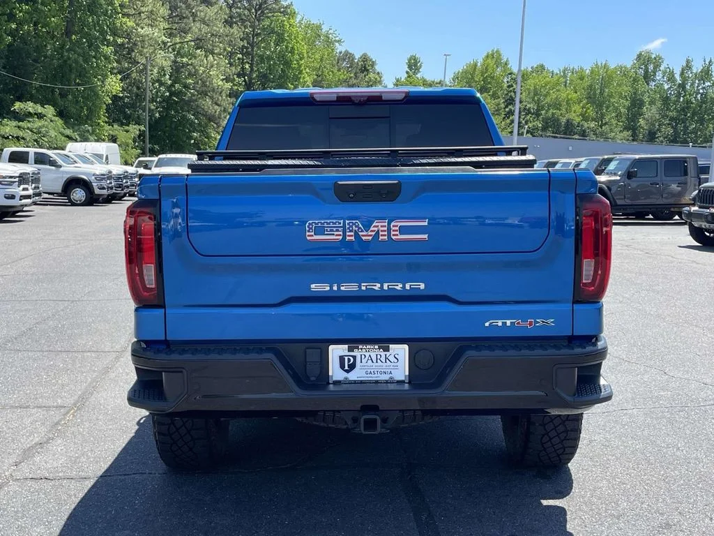 Used 2023 Blue GMC AT4X image 7