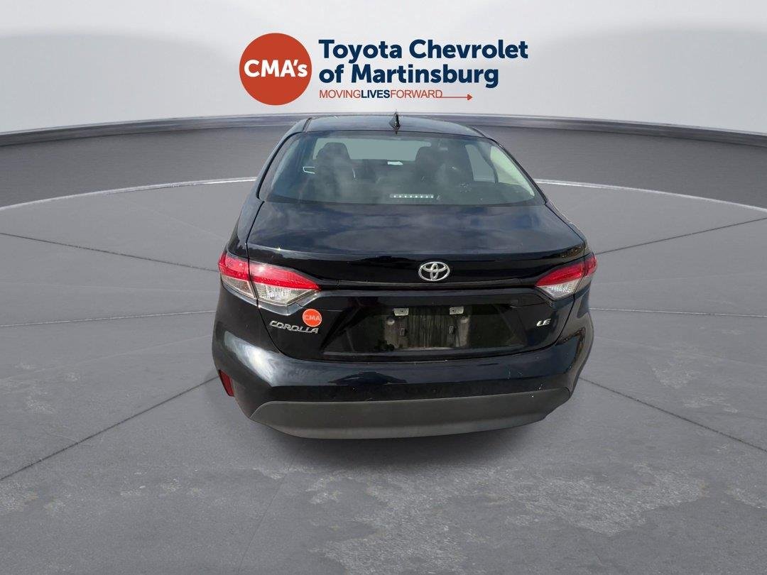 Certified Used 2025 Midnight Black Metallic Toyota LE image 8