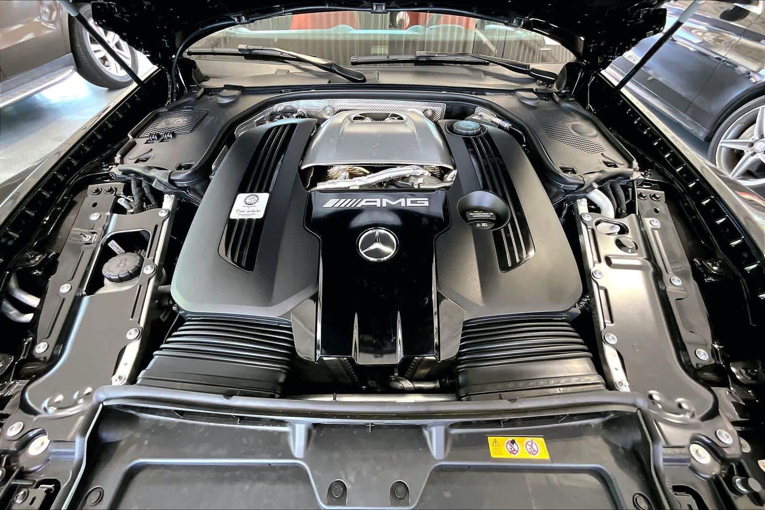 Certified Used 2025 Obsidian Black Metallic Mercedes-Benz AMG® GT 55 image 32