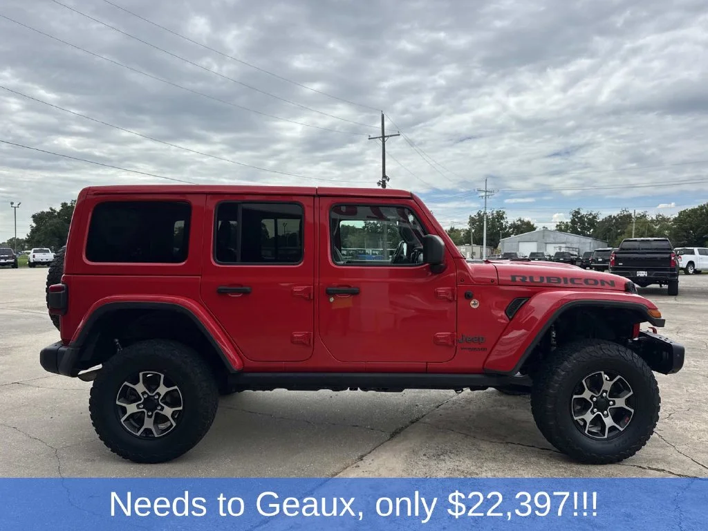Used 2018 Red Jeep Unlimited Rubicon image 22