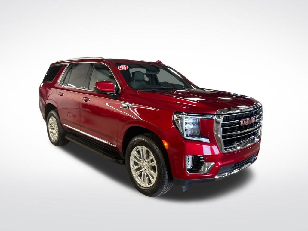 Used 2023 Volcanic Red Tintcoat GMC SLT image 8