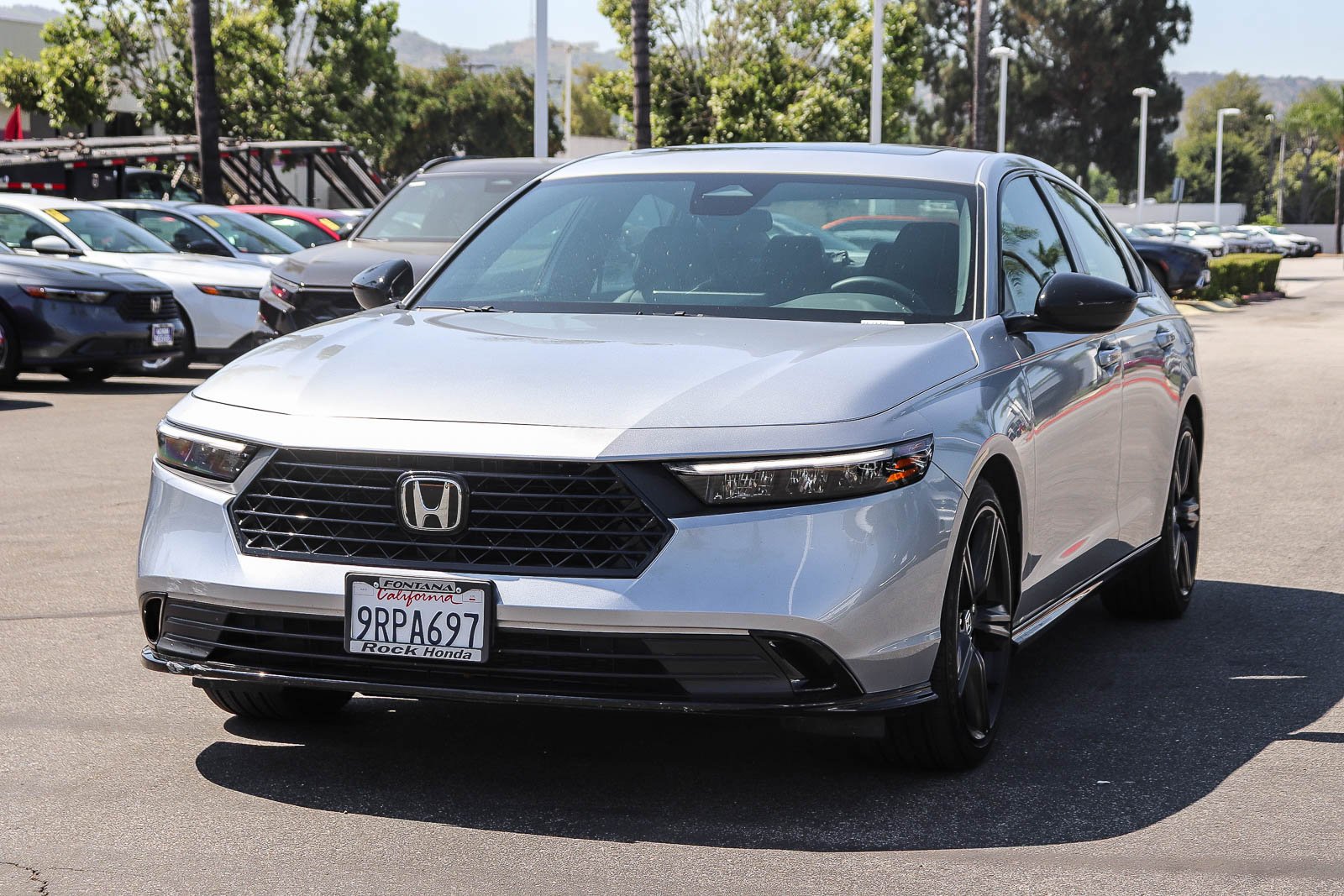 Certified Used 2024 Solar Silver Metallic Honda Sport-L image 3