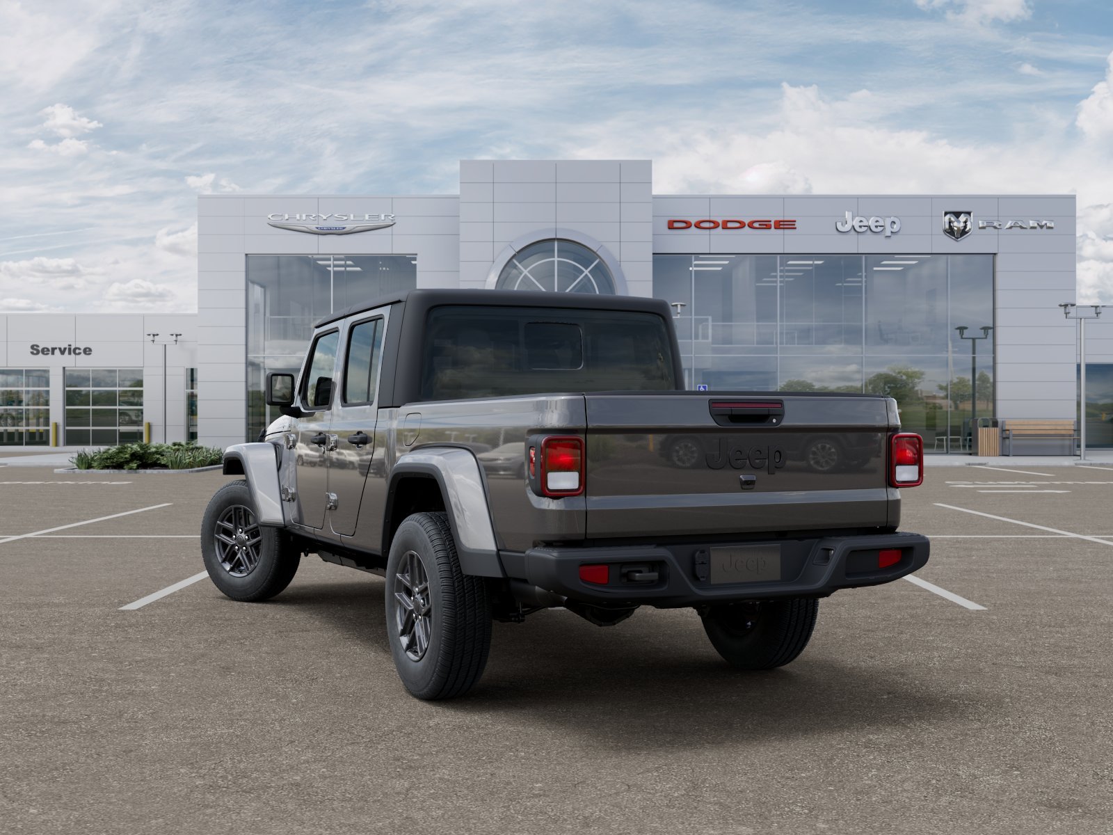 New 2026 Granite Crystal Metallic Clear-Coat Exterior Paint Jeep Sport S image 29