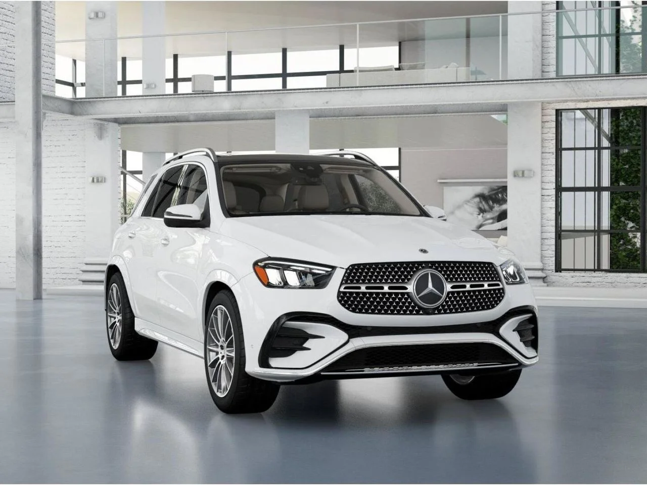New 2026 Polar White Mercedes-Benz GLE 450 image 9