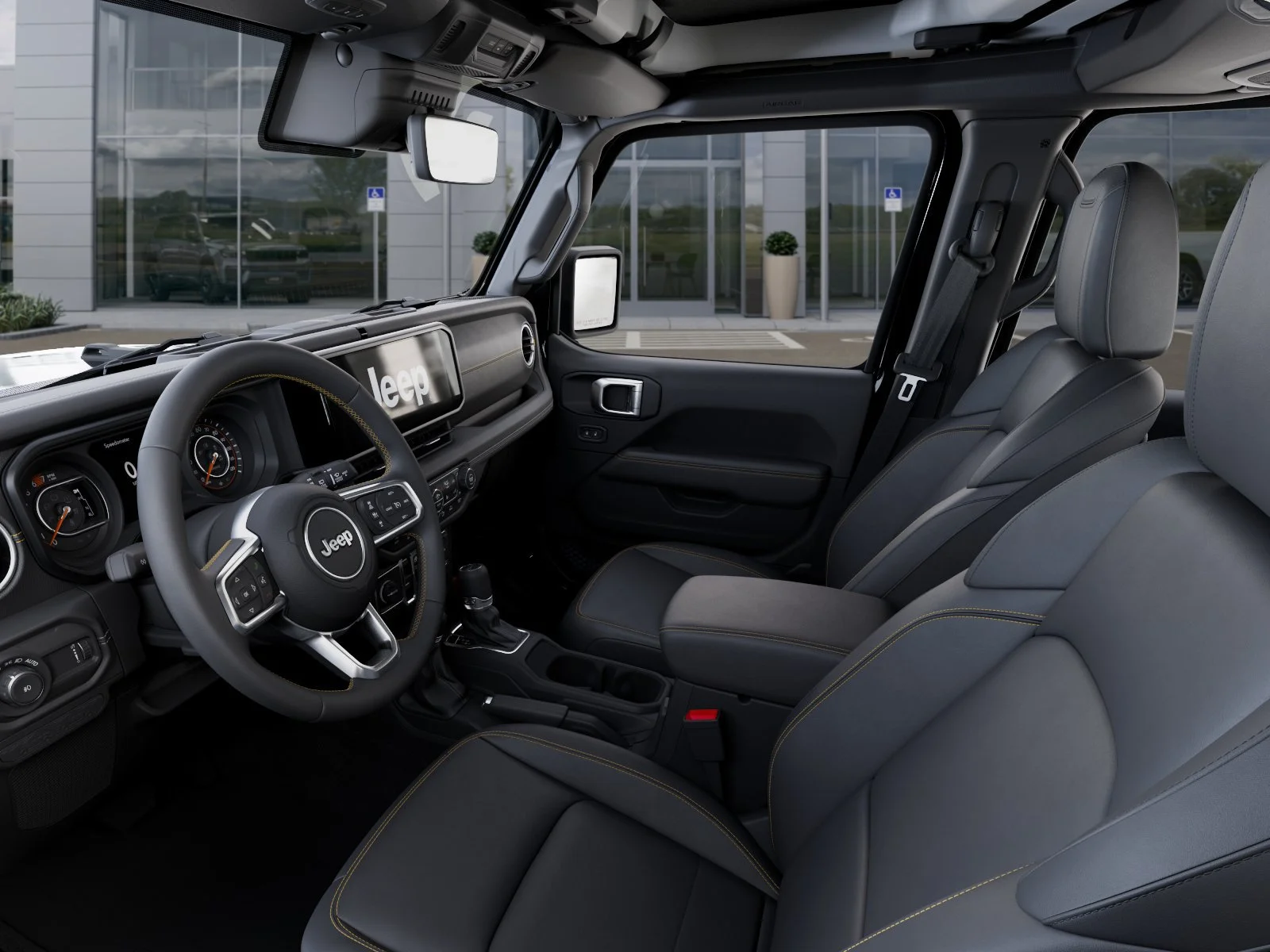 New 2026 Black Clear-Coat Exterior Paint Jeep Sahara image 22