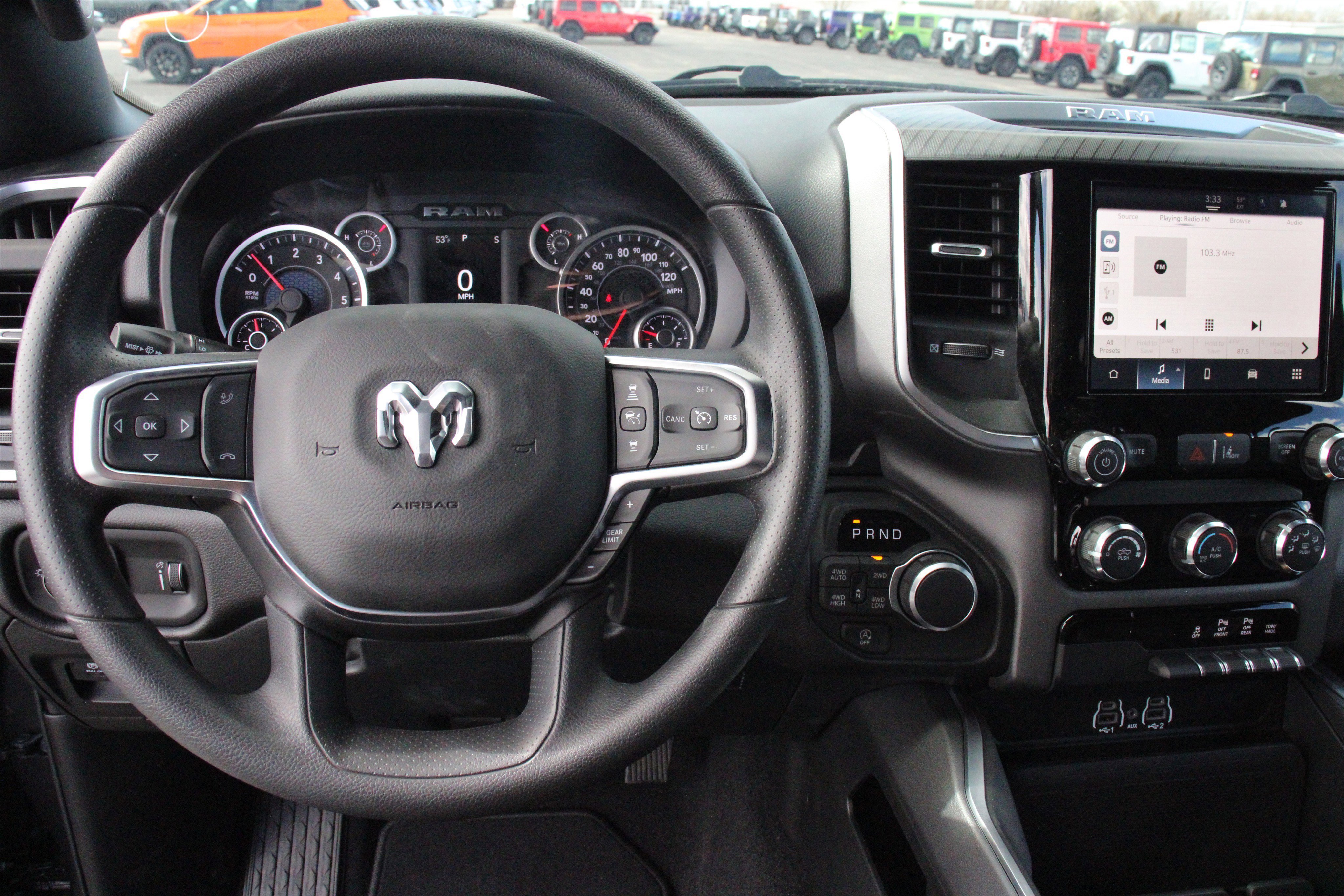 New 2026 Granite Crystal Metallic Clearcoat Ram Big Horn image 8